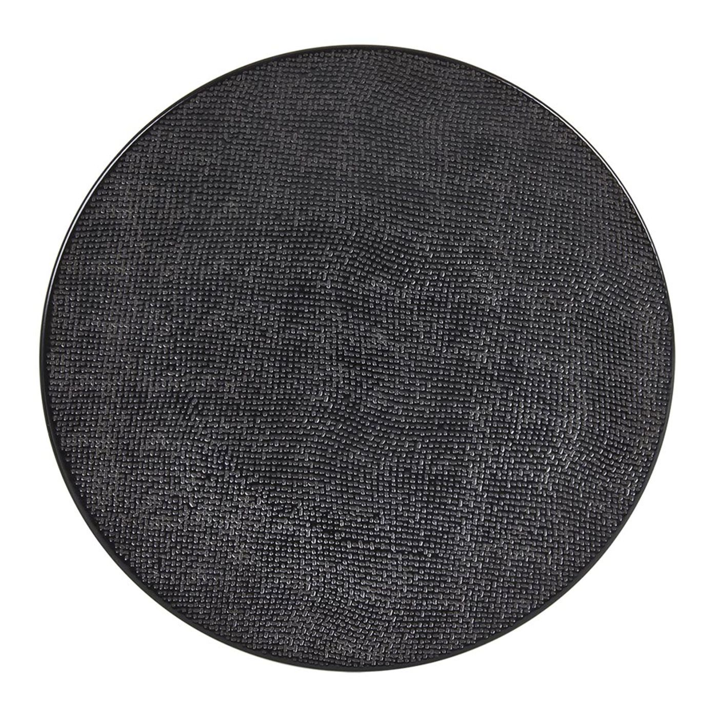 Plat VESUVIO noir 31 cm
