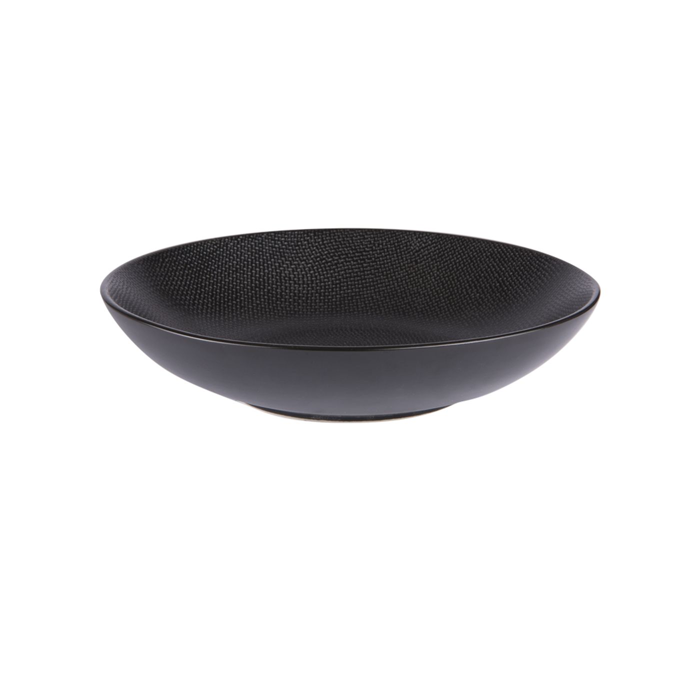 Assiette à pâtes VESUVIO noir 25 cm