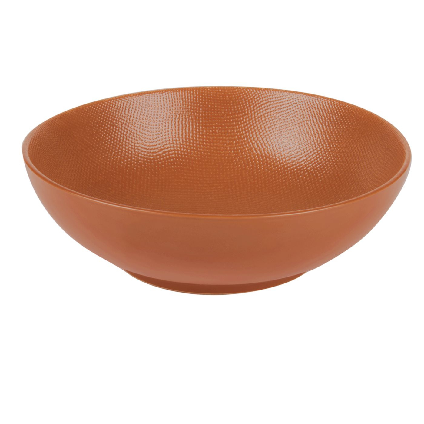Assiette creuse vesuvio terracotta 19 cm