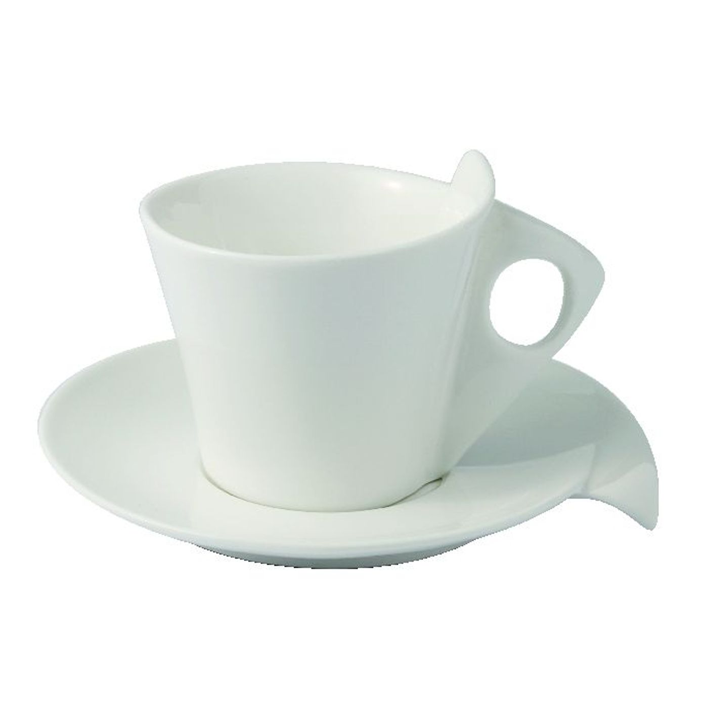 Coffret 6 tasses à café + soucoupes Libra