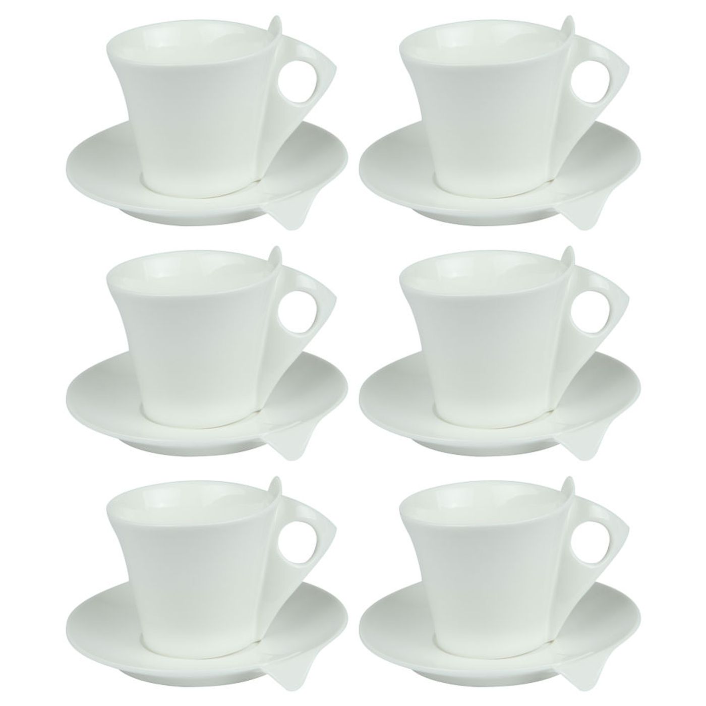 Coffret de 6 tasses à thé LIBRA