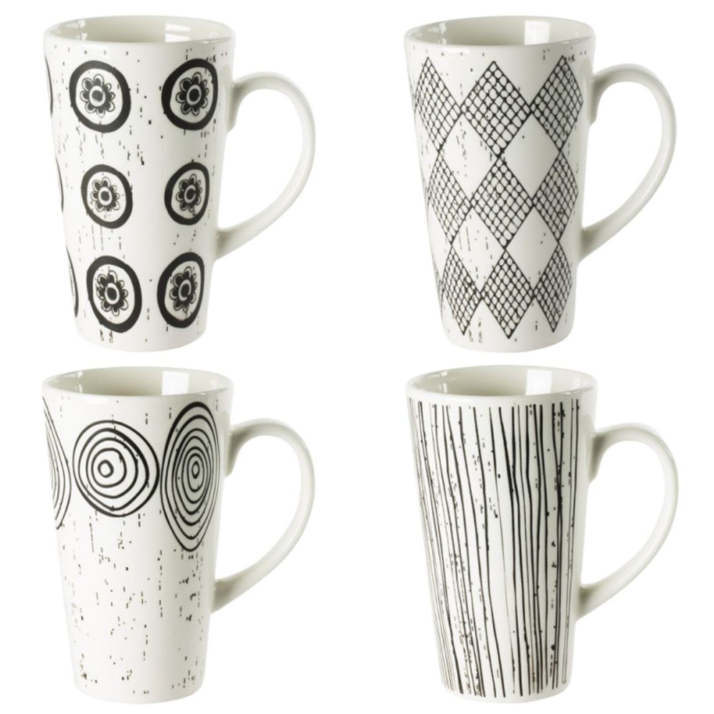 Coffret de 4 mugs Palawan 29cl