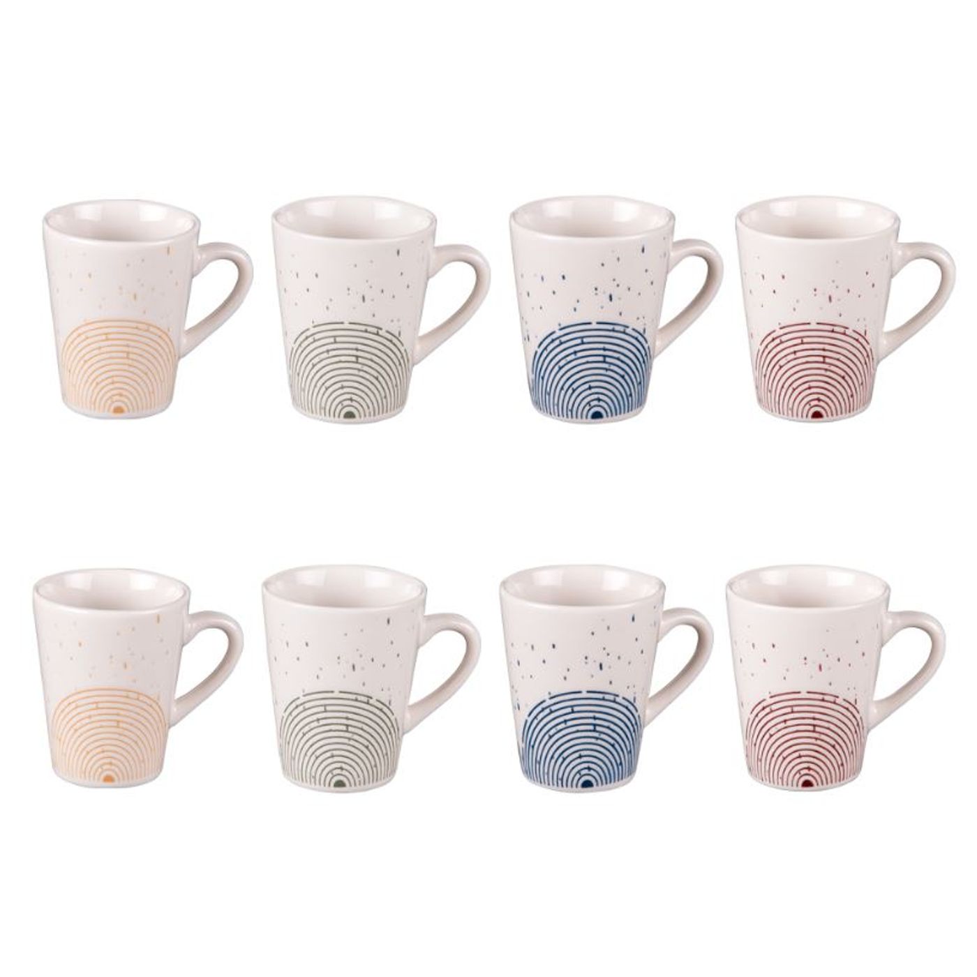 Coffret de 8 tasses expresso Rio 9 cl