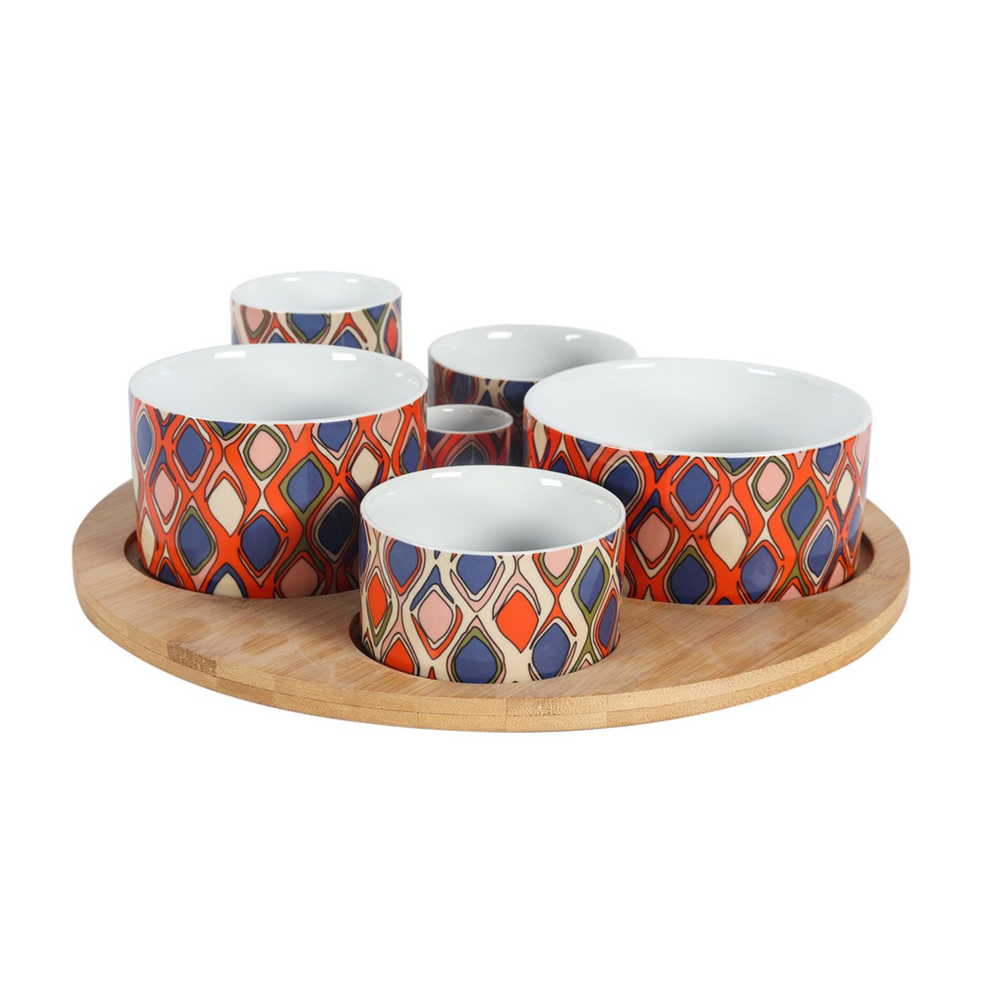 Plateau aperitif tournant ethnic