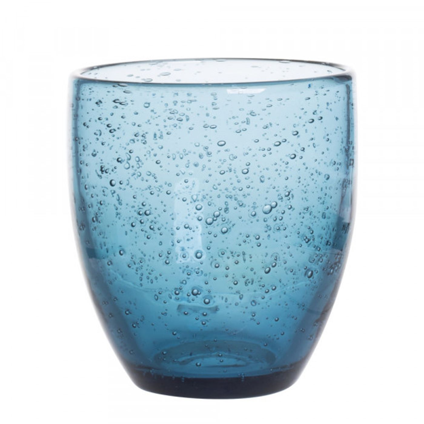 Verre ARTISAN BULLÉ bleu 35 cl