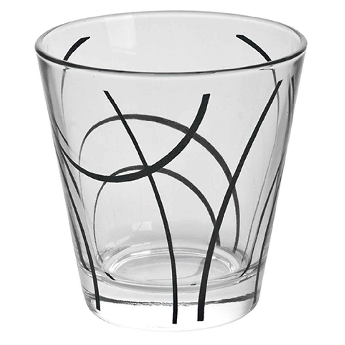 Gobelet bas INFINITY noir 27 cl