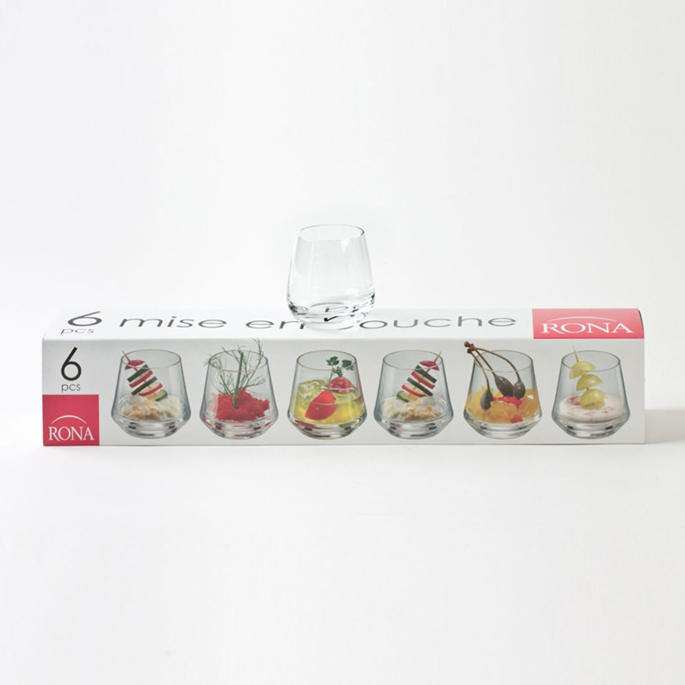 6 mises en bouche concept