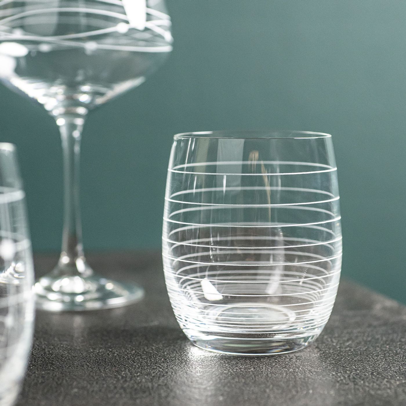 6 Verres graphik 30 cl