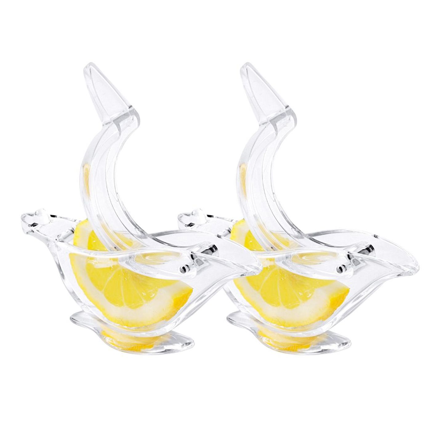 Presse-citron demi-rondelle x 2