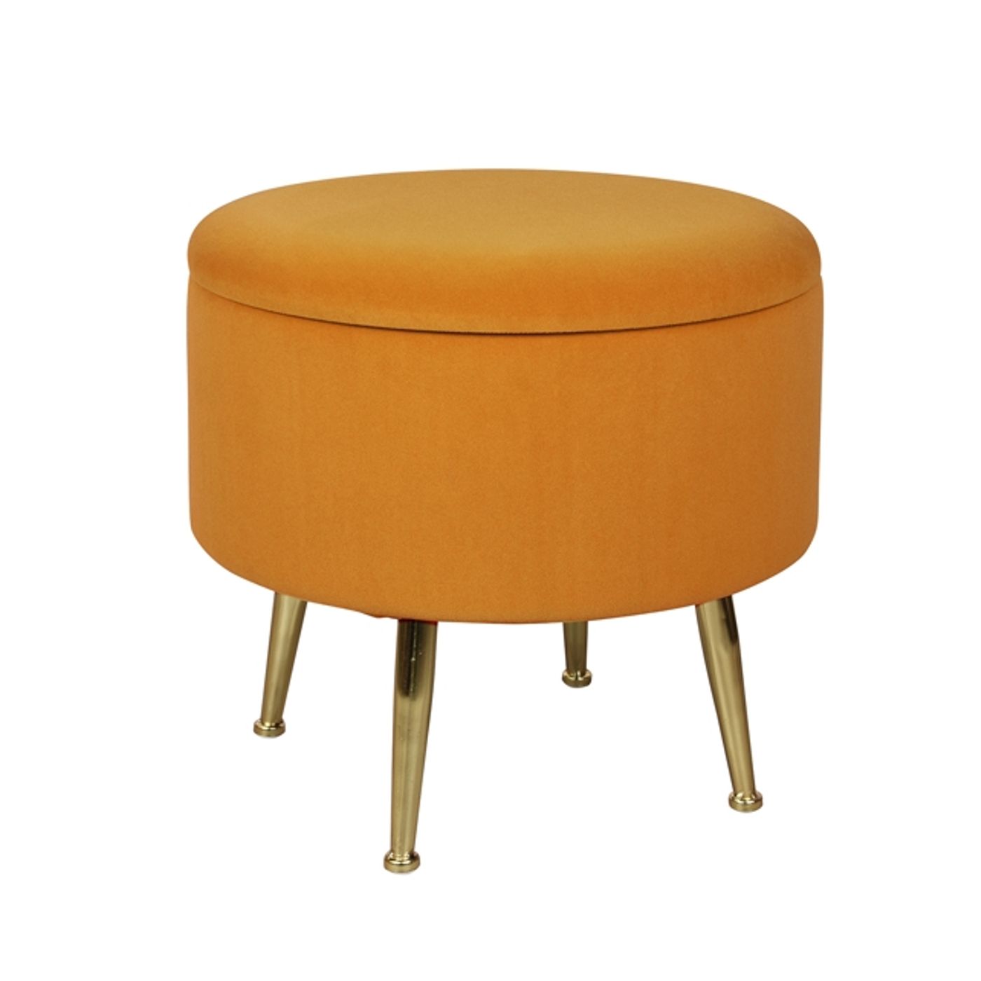 Pouf / Coffre Bibum orange PM
