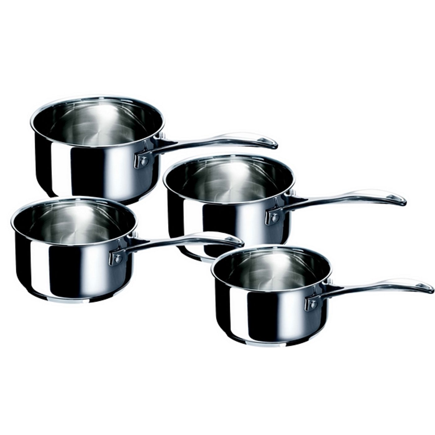 Série de 4 casseroles Chef - 14 à 20 cm