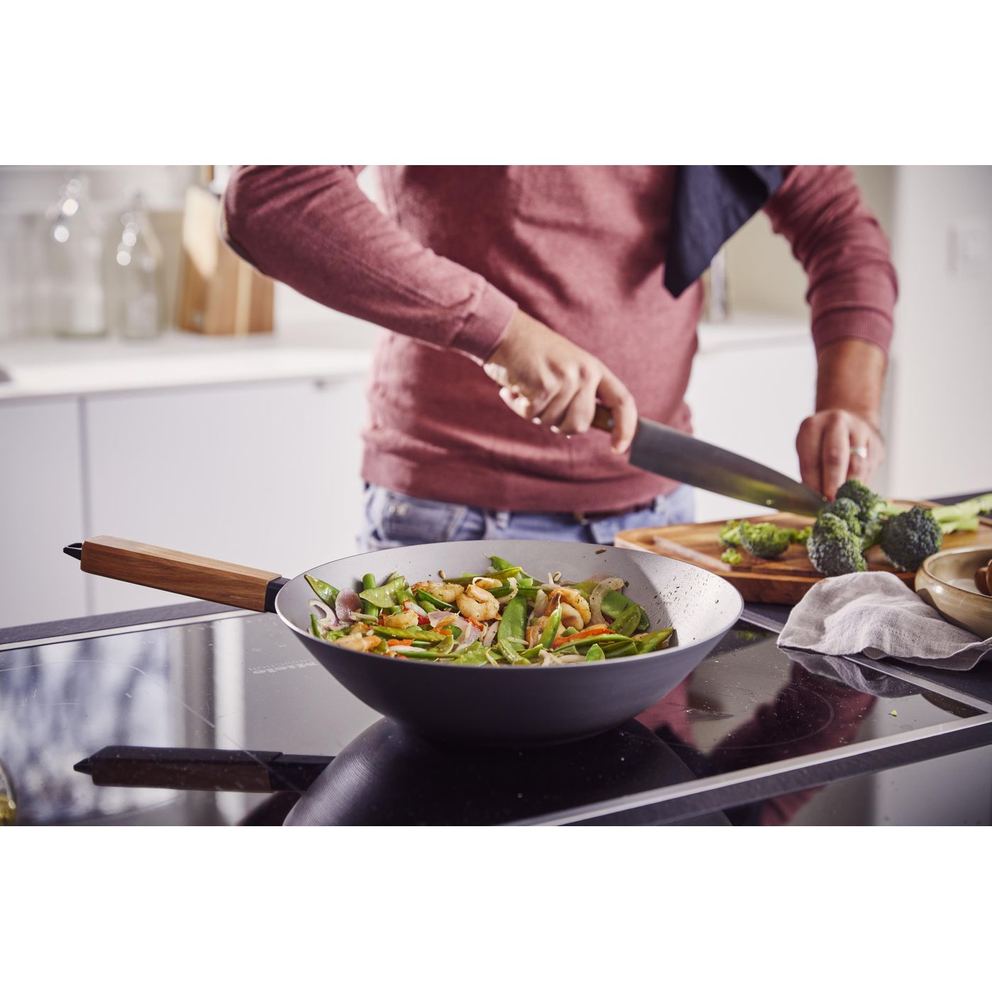 Poêle wok Nomad 31cm