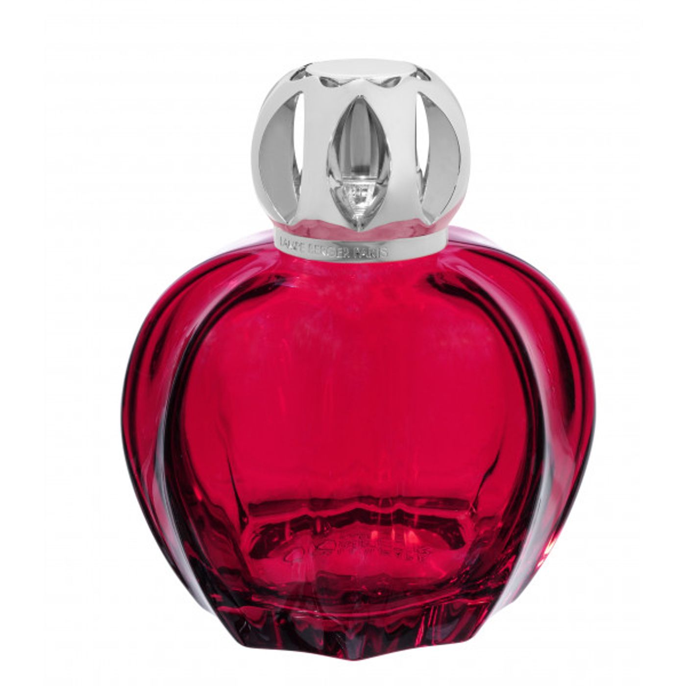 Lampe Berger Boule En Verre Rouge - Diffuseur De Parfum D'occasion