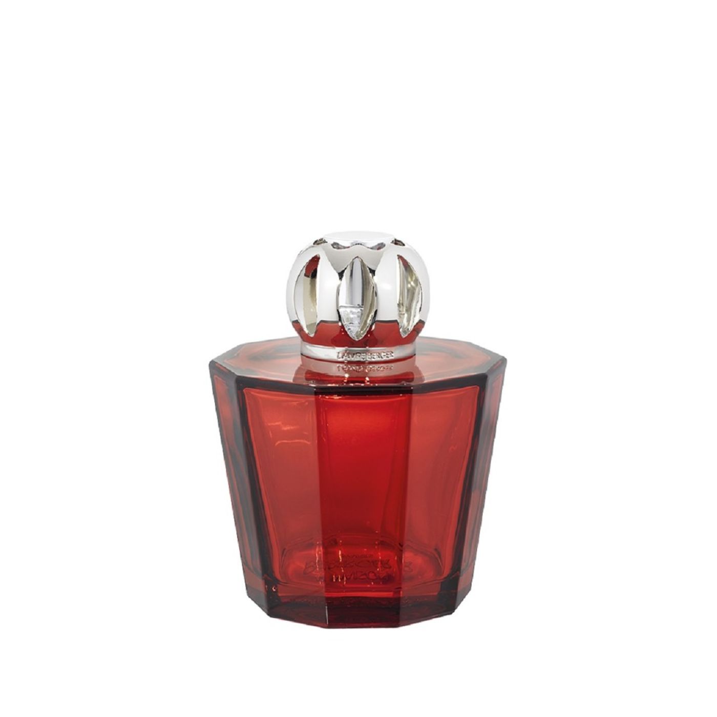 Lampe Berger Céramique Corail – Décor Doré, Style Art Déco, Verte, Complète
