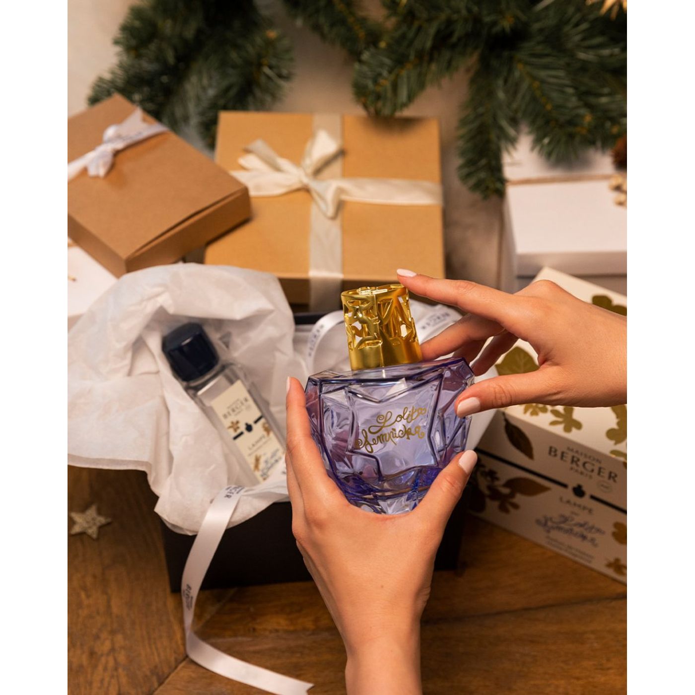 Coffret lampe Berger Lolita Lempicka parme