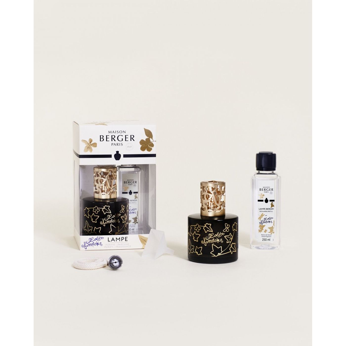 Coffret Lampe Berger Pure Lolita Lempicka Black