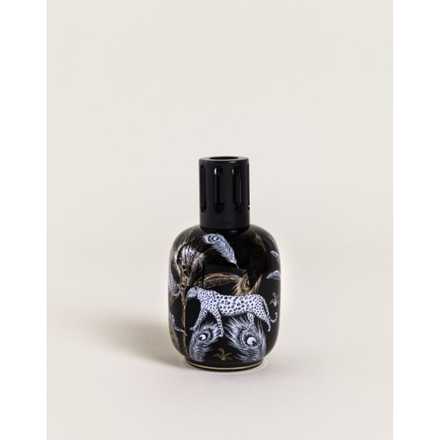 Lampe à Parfum Berger 3874 Noir Argent 6,1 Pouces - Lampe Berger D'origine France