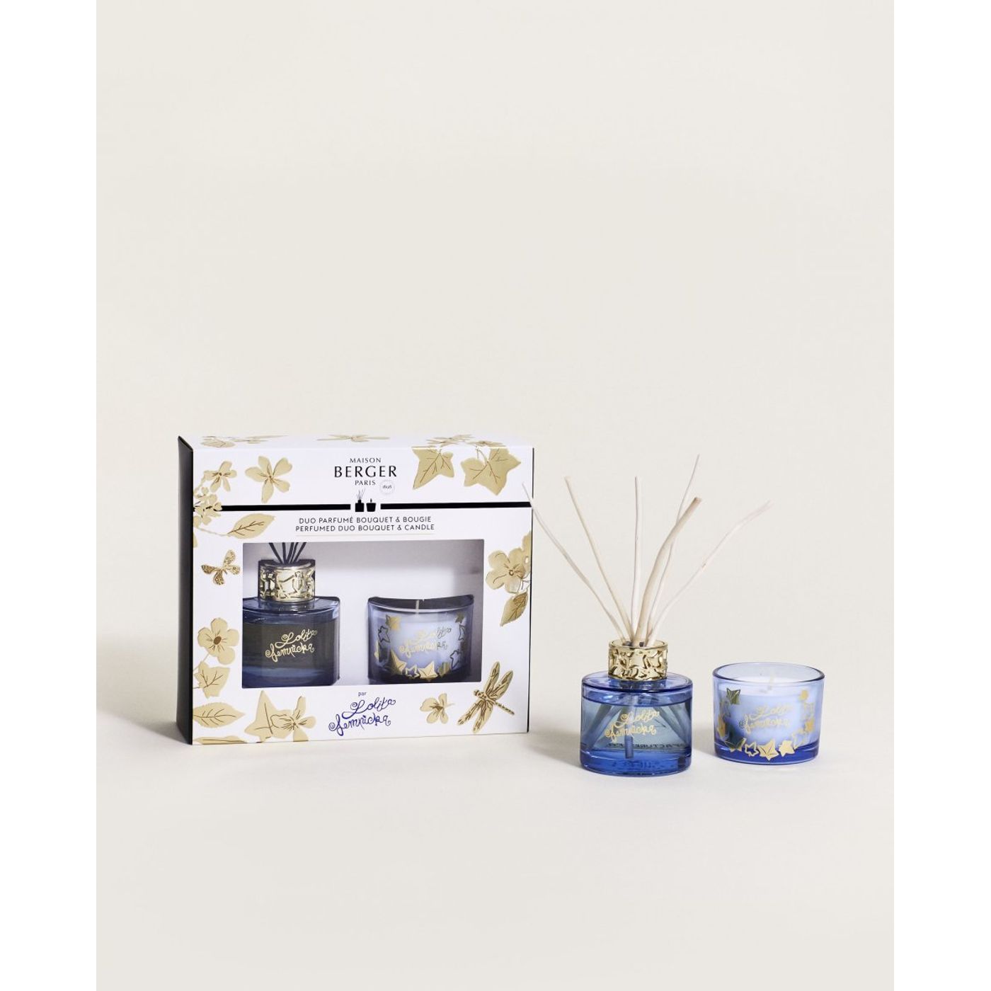 Duo mini-bouquet + bougie LOLITA LEMPICKA - PARME