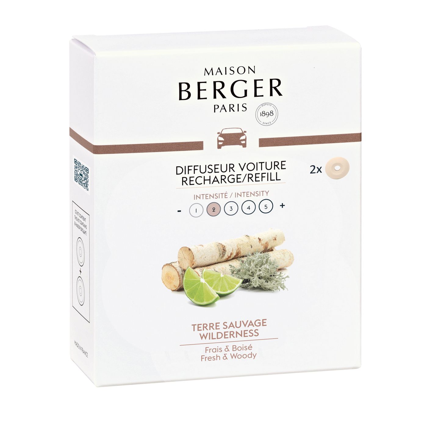 Recharge pour diffuseur de voiture Terre Sauvage
