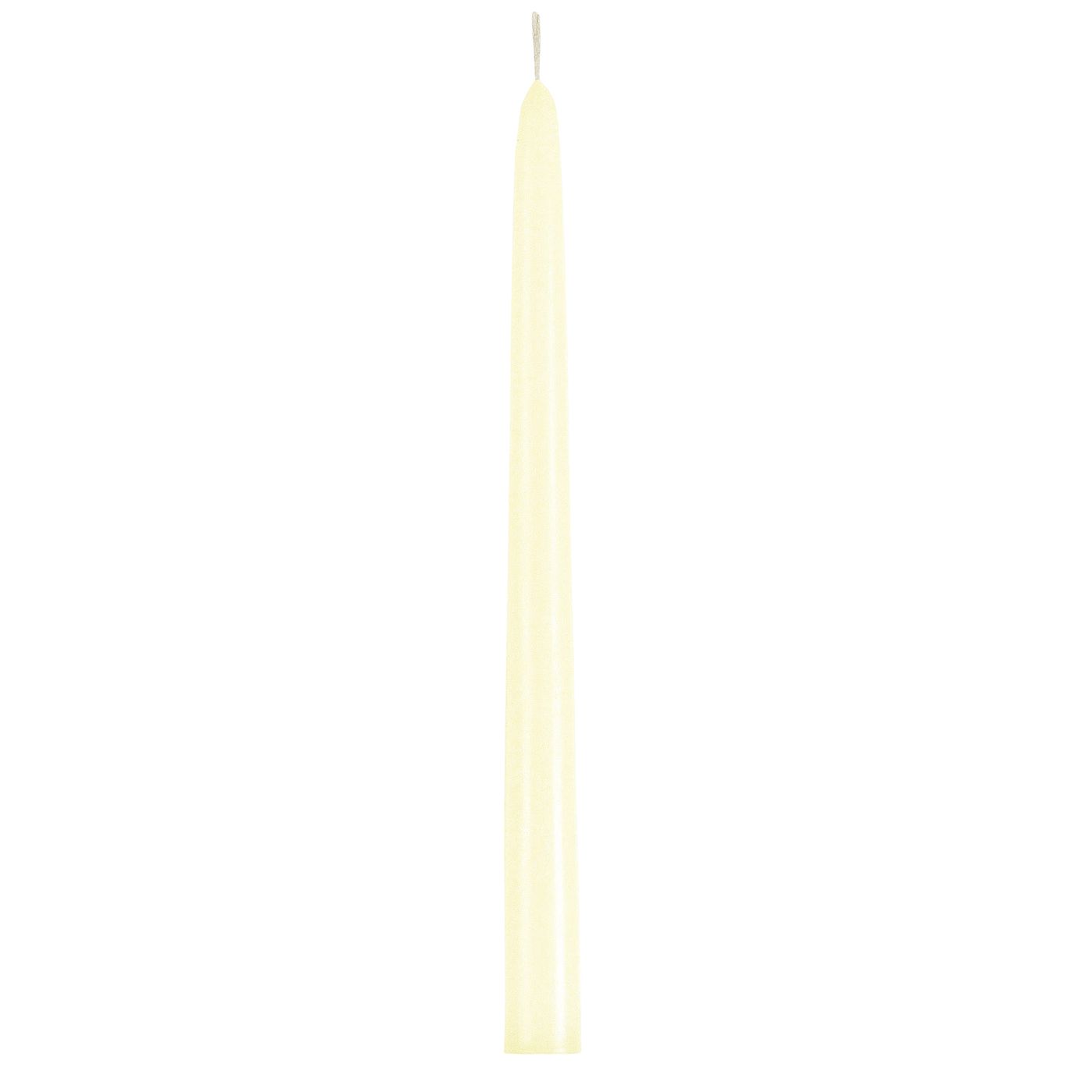 Bougie flambeau ivoire