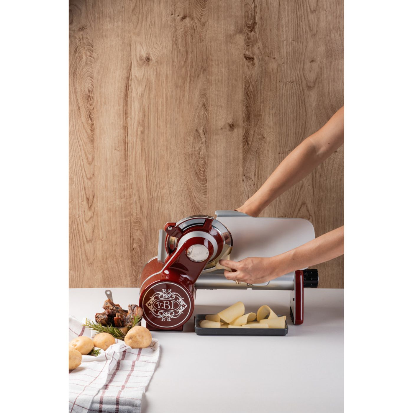 Trancheuse Icon rouge