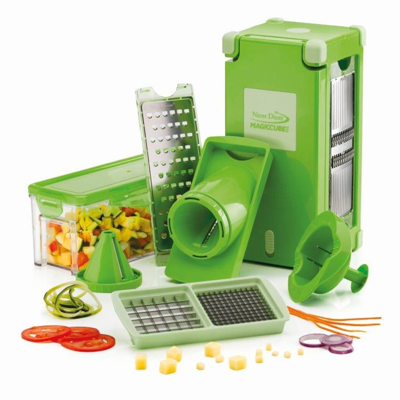 Nicer Dicer MAGICUBE 緑 Nicer Dicer Magic Cube online kaufen | eBay.de Nicer Dicer MAGICUBE 緑