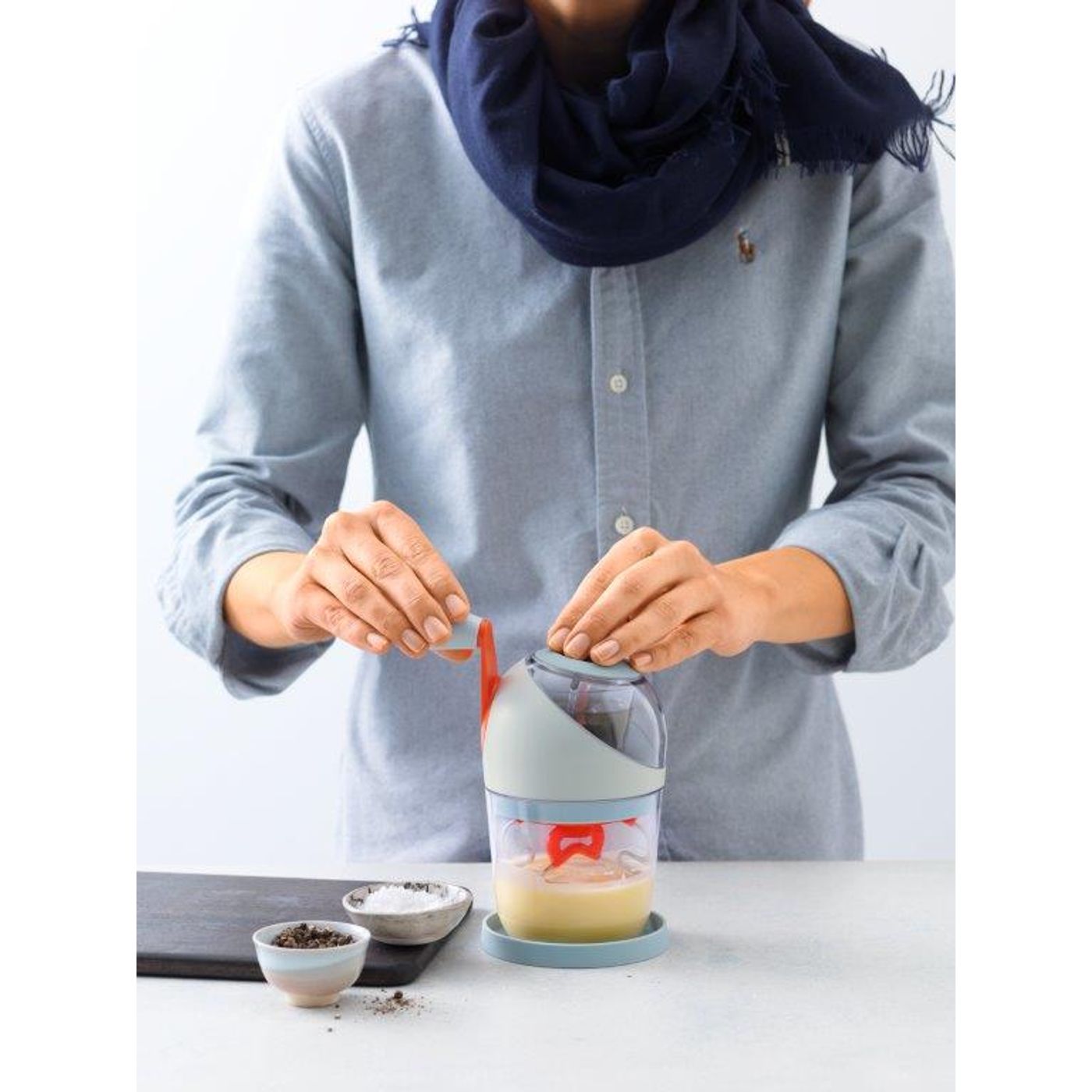 Mélangeur à sauce éclair