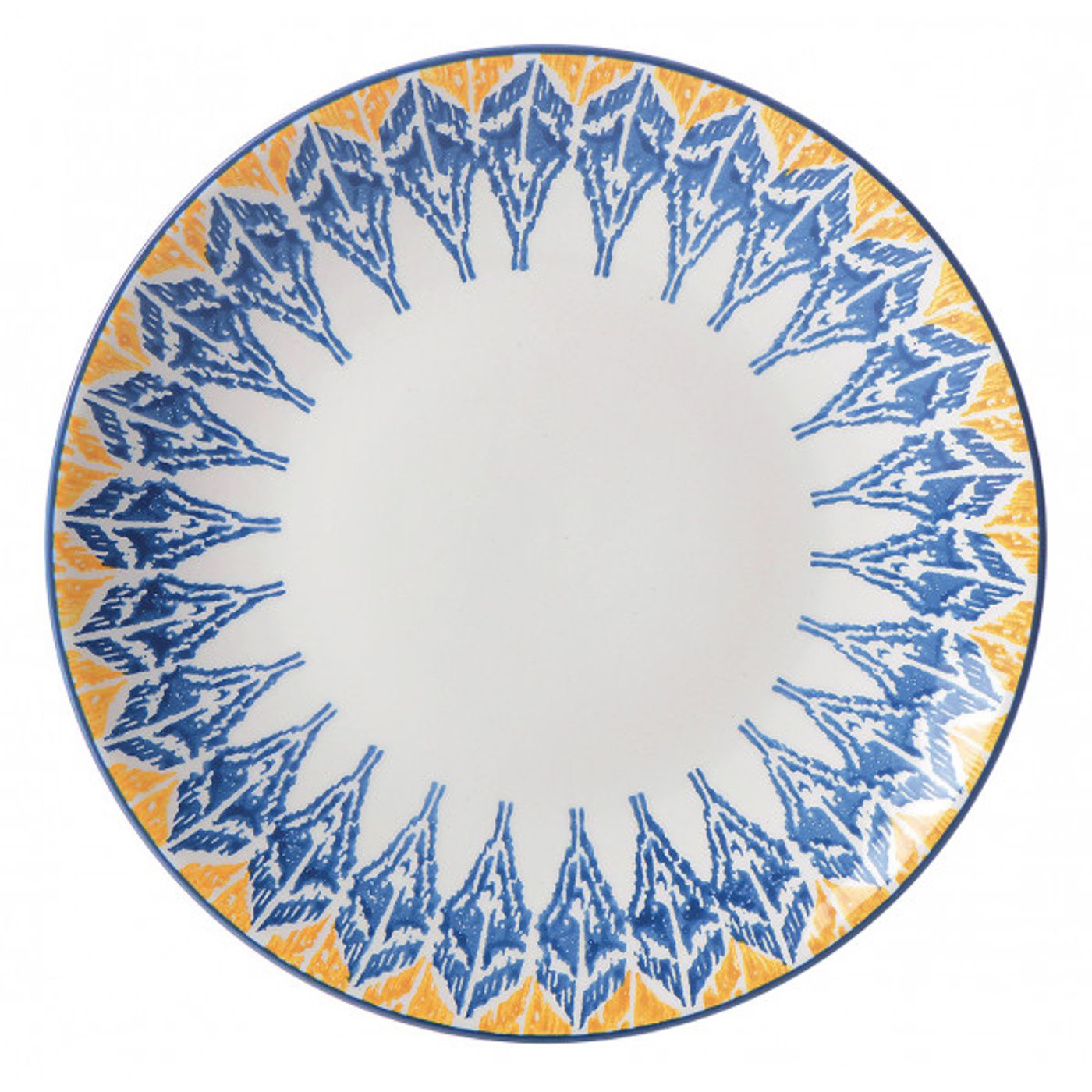 Assiette plate IKAT