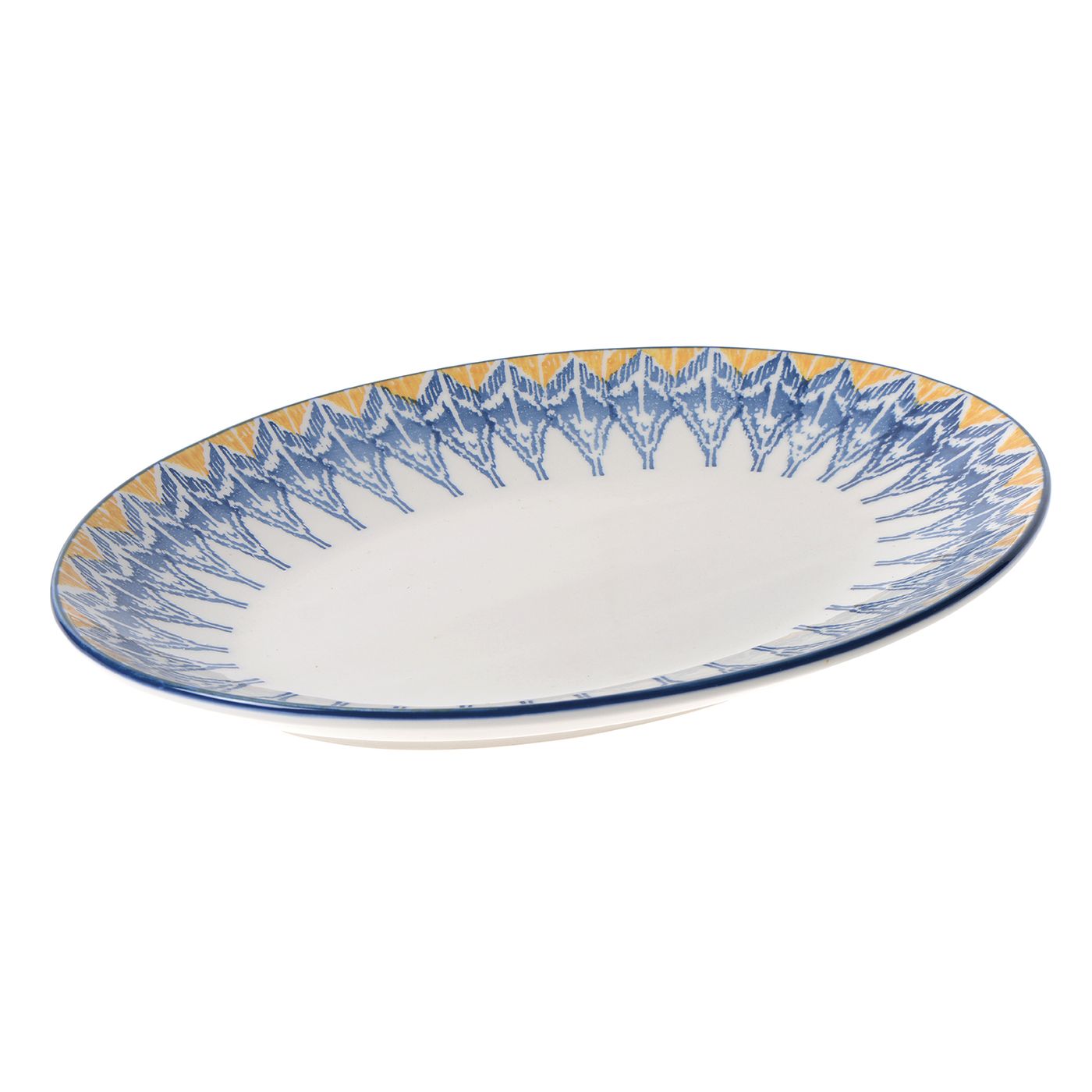 Plat ovale IKAT