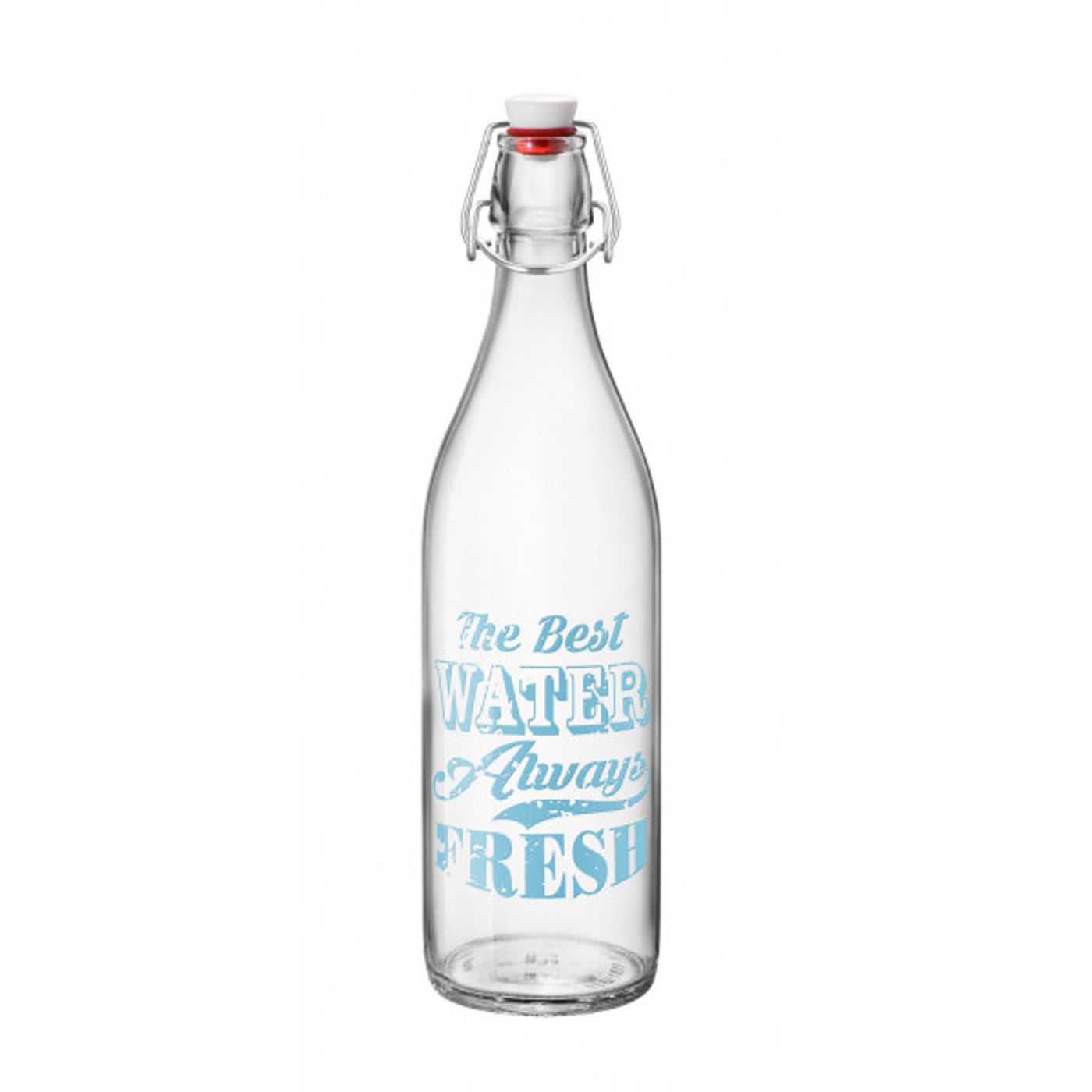 Bouteille WATER bleu azur