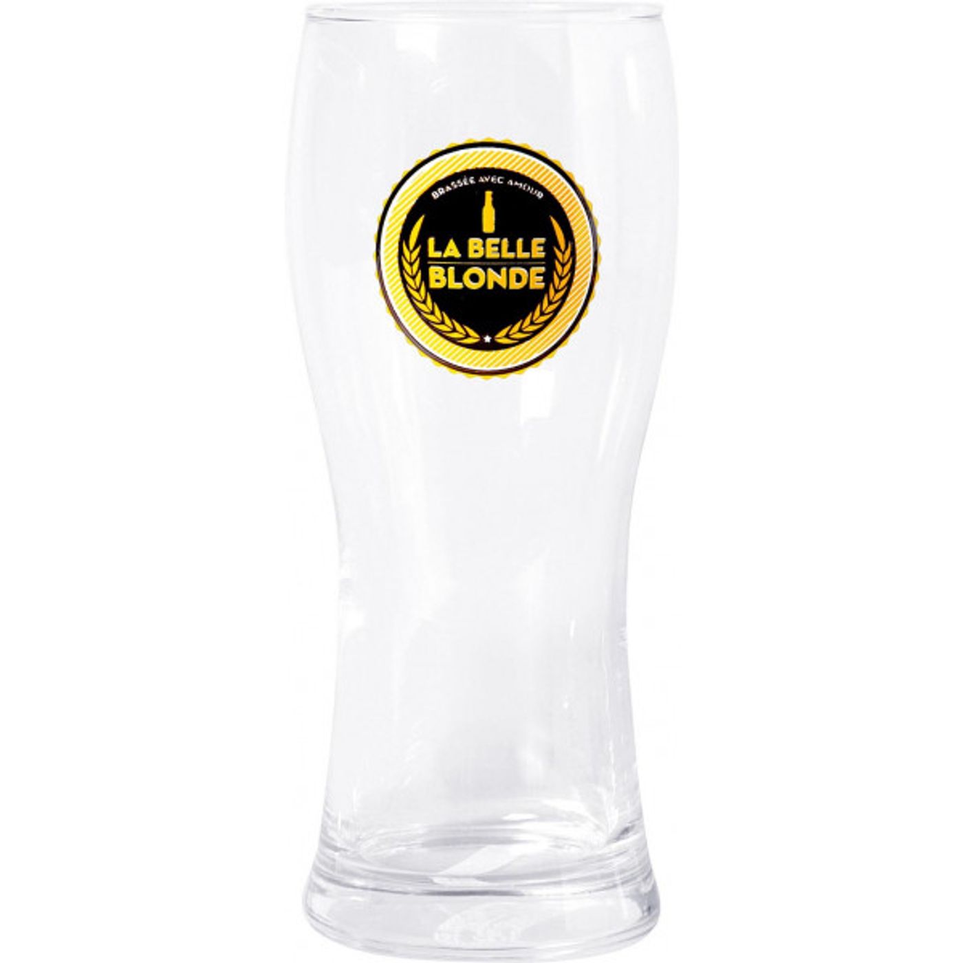 Verres à bière LA BELLE BLONDE x6
