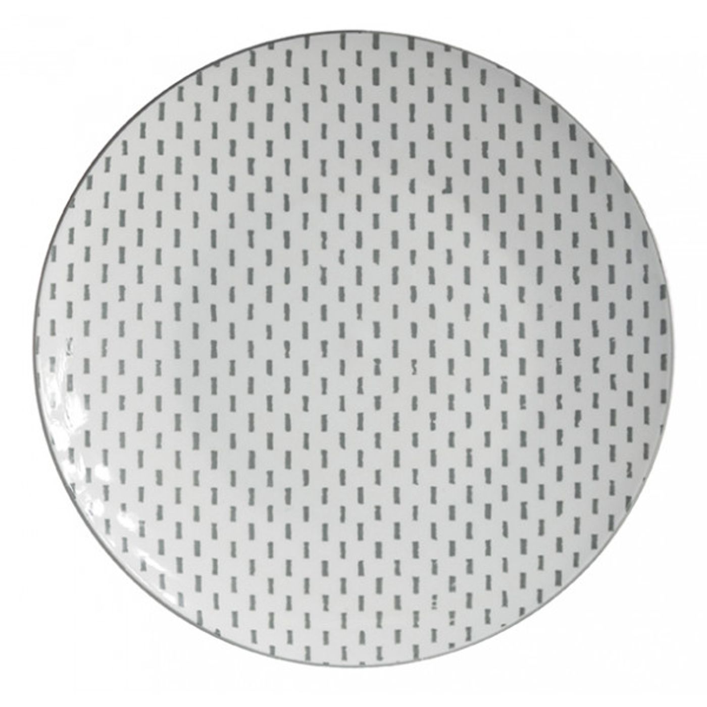 Lot de 4 assiettes plates CRAZY MIX