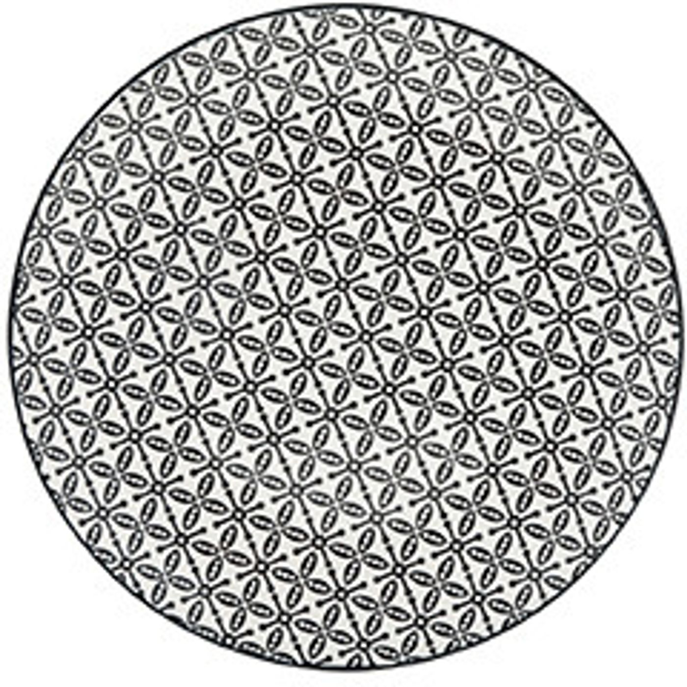 Lot de 4 assiettes plates CRAZY MIX