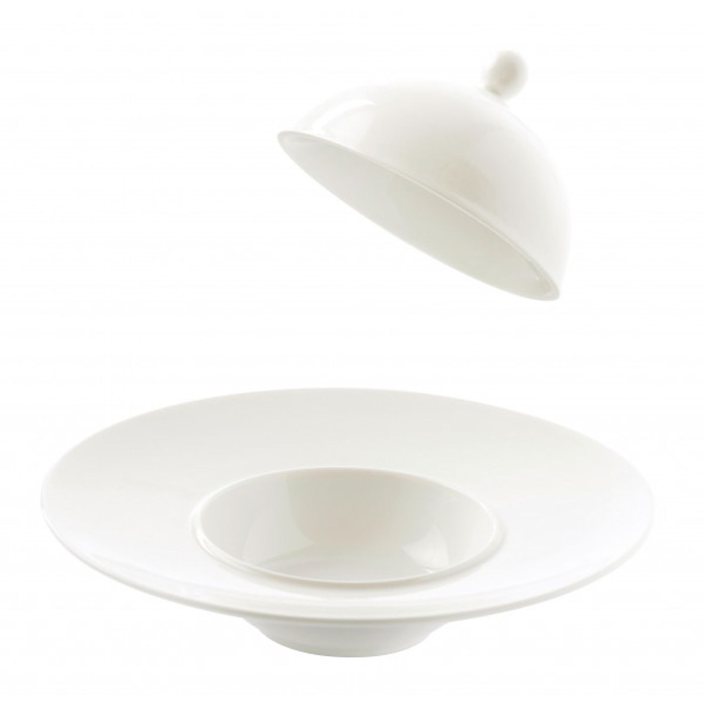 Assiette risotto + cloche
