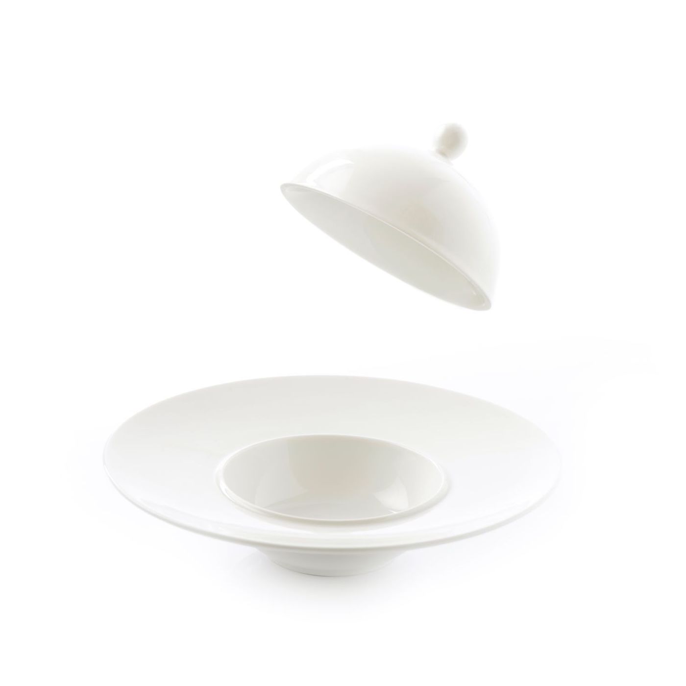 Assiette risotto + cloche