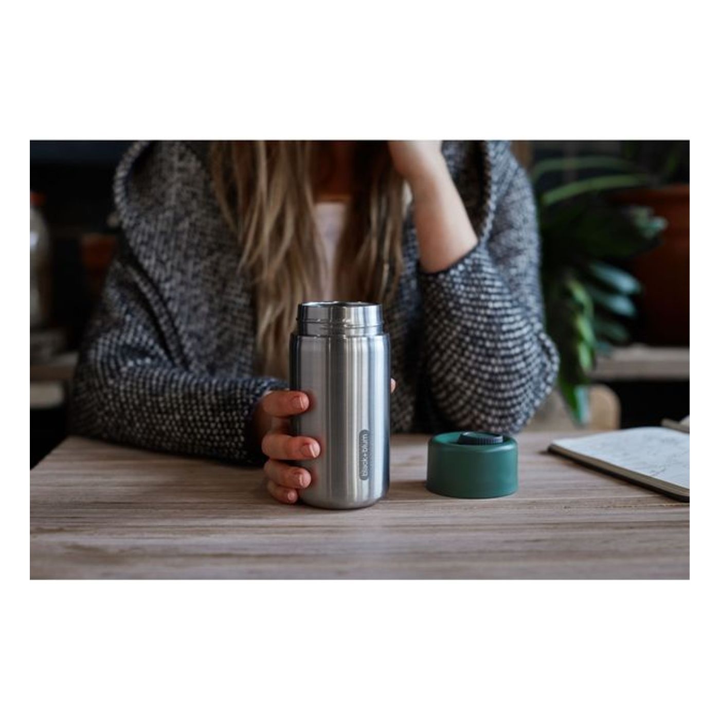 Mug isotherme inox 340 ml gris
