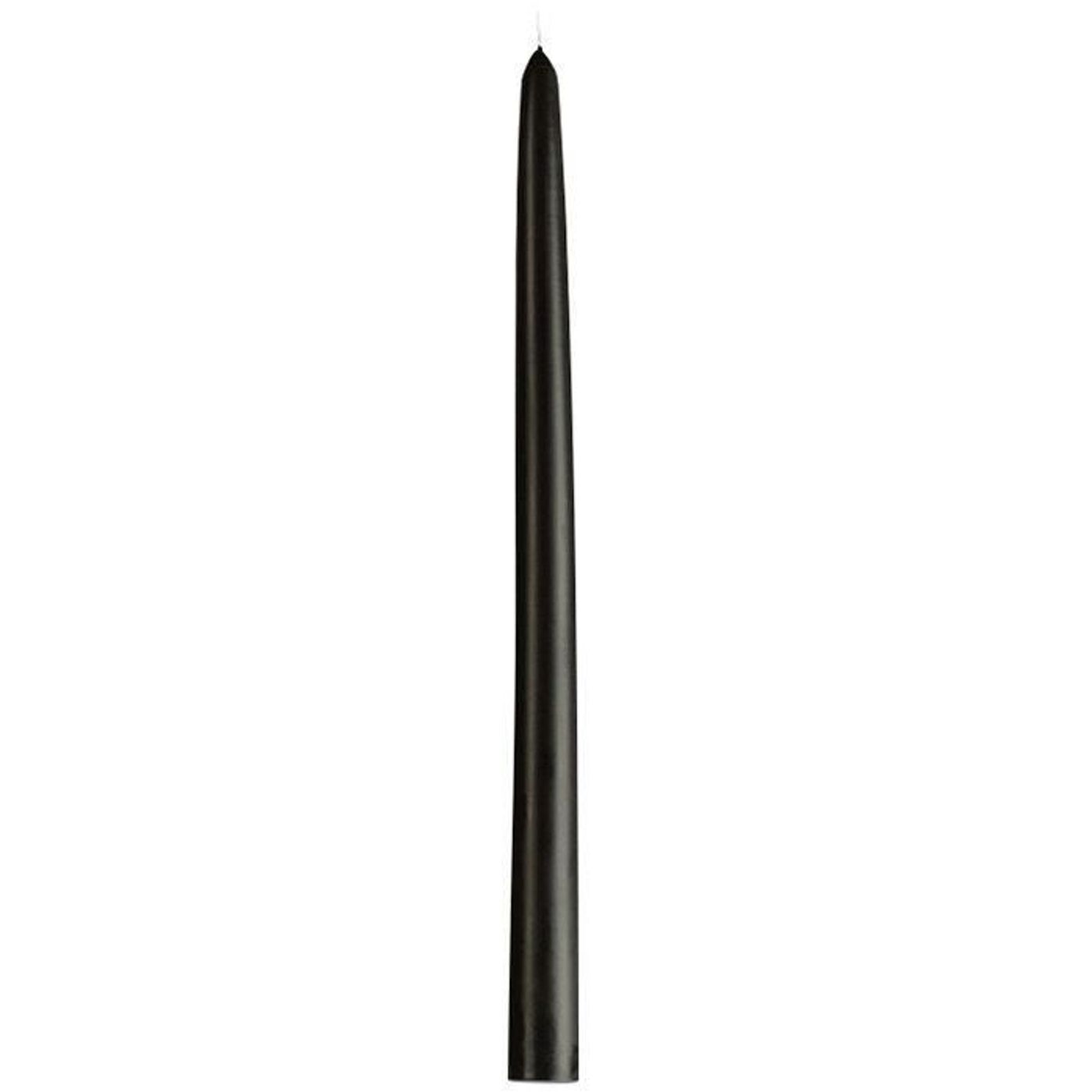 Bougie flambeau H. 29 cm réglisse