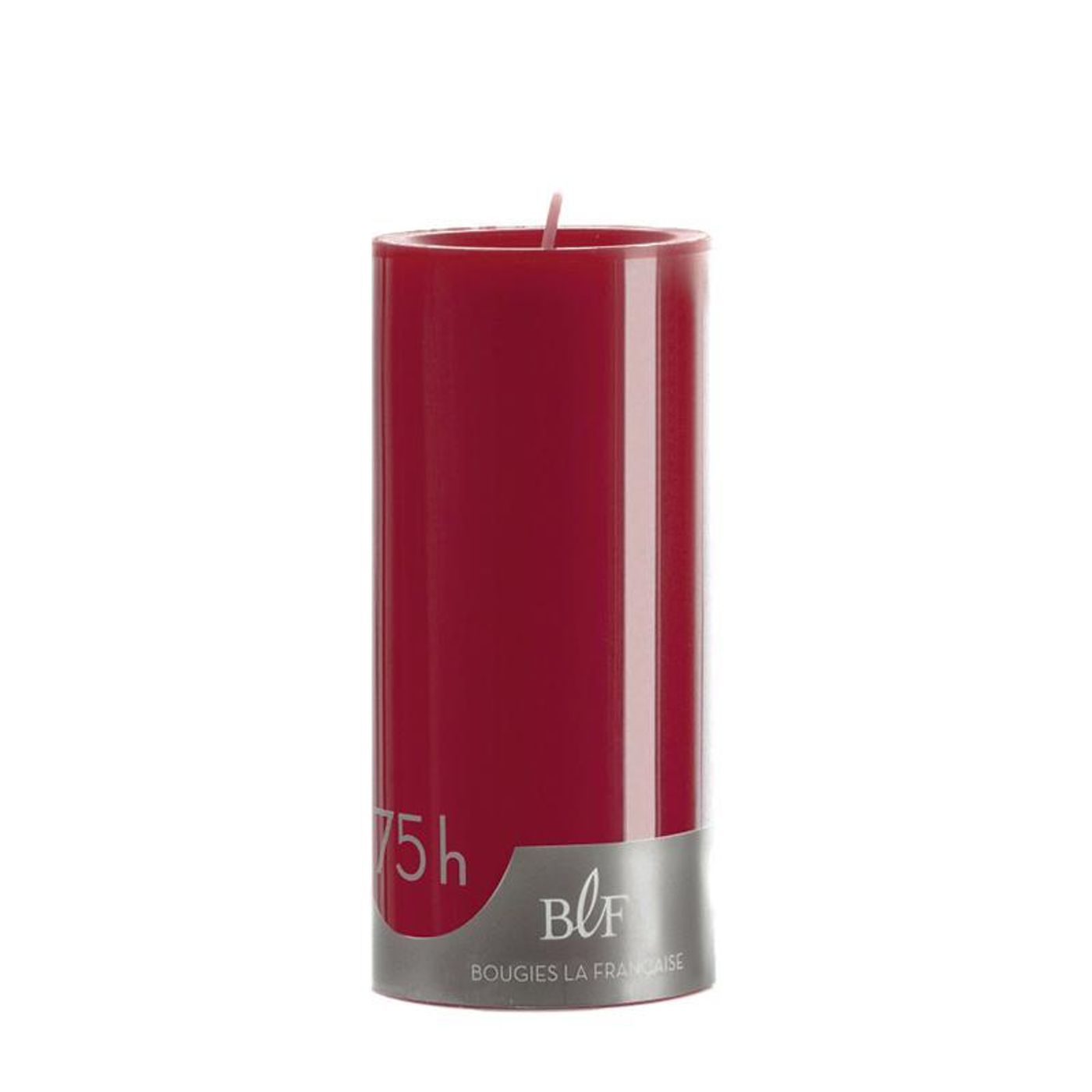 Bougie cylindrique H. 15 cm pomme d'amour