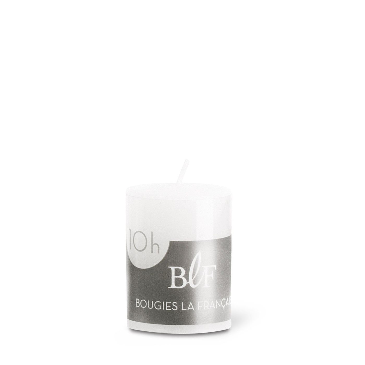 Bougie votive H. 4,8 cm blanc