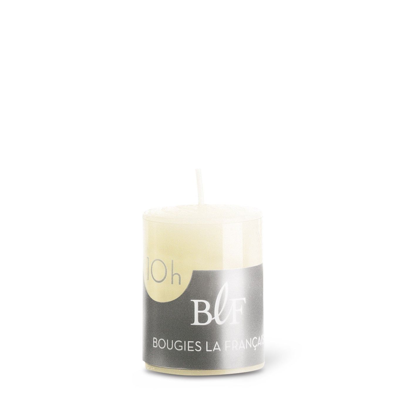 Bougie votive H. 4,8 cm blanc
