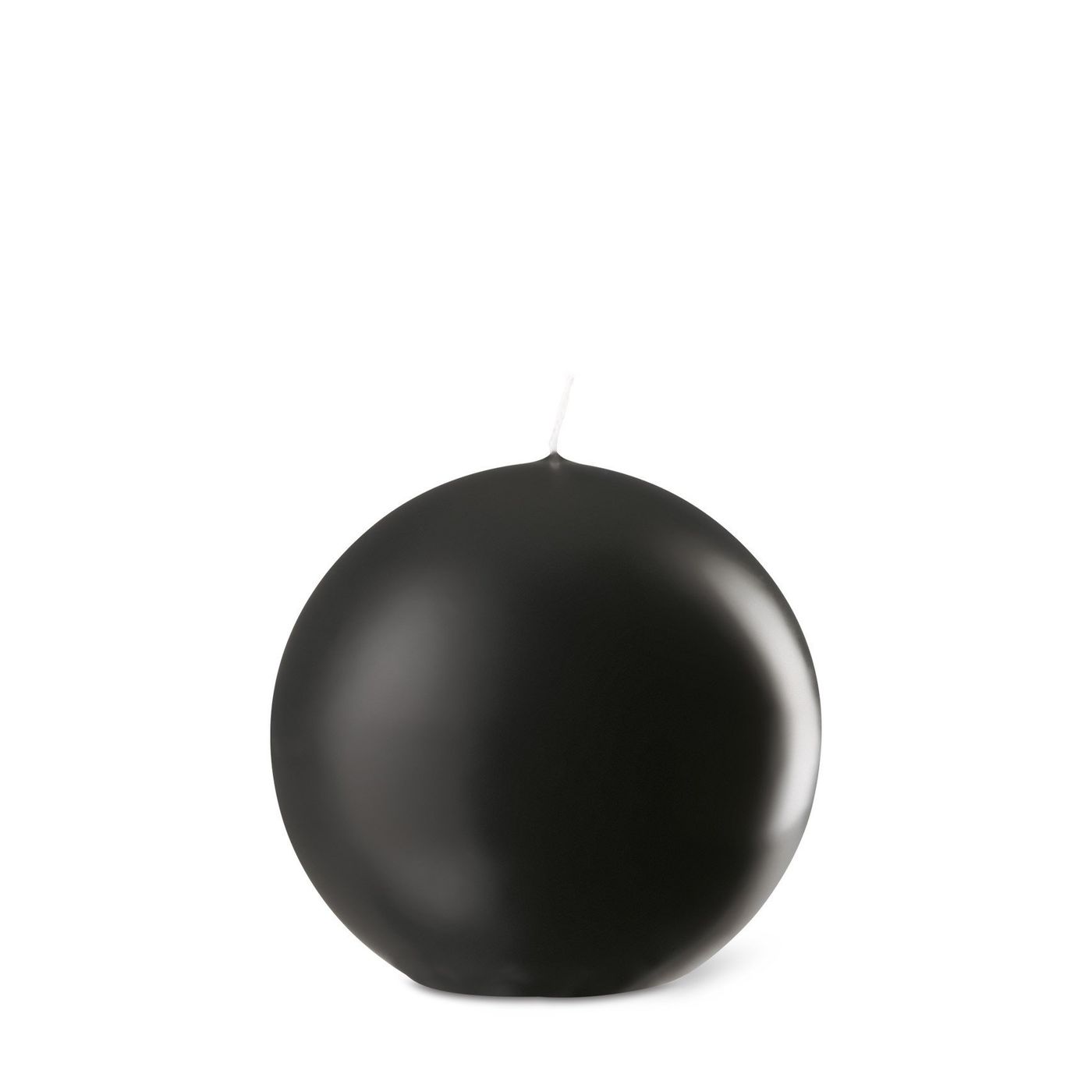 Bougie ronde D. 8 cm réglisse