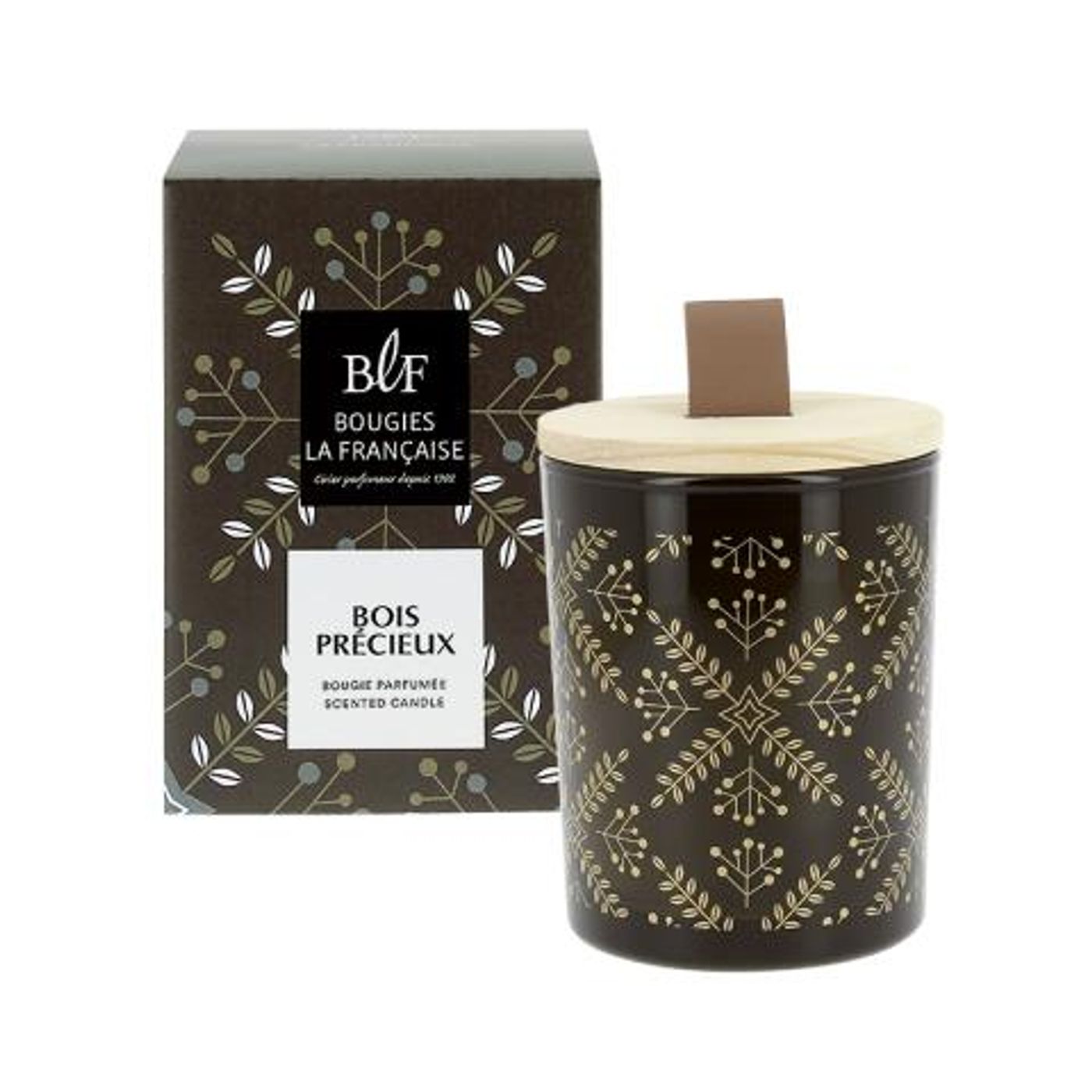 Bougie senteur bois précieux