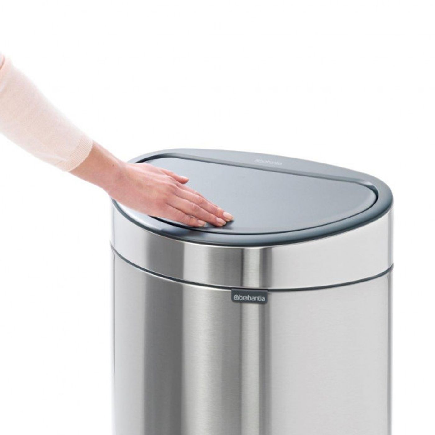 Poubelle Touch Bin New 40 L Inox Mat