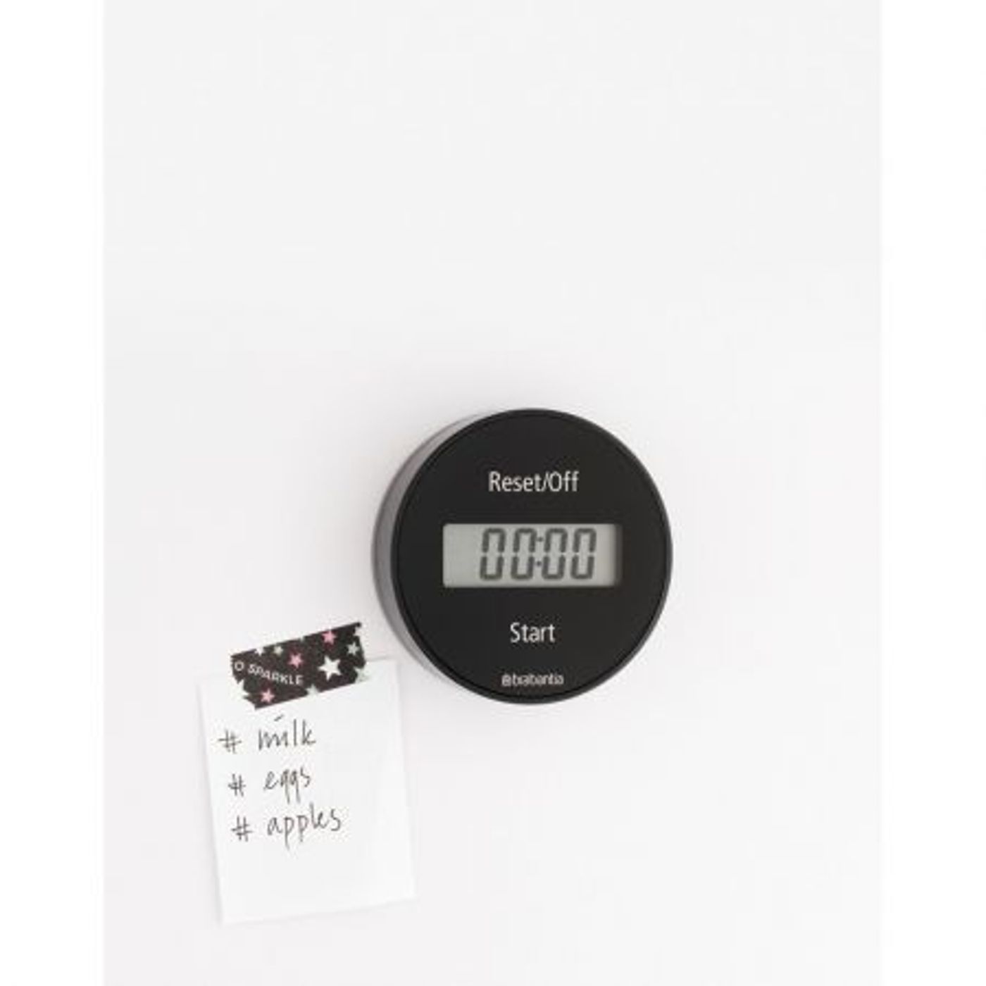 Minuteur aimanté Tasty+ gris foncé