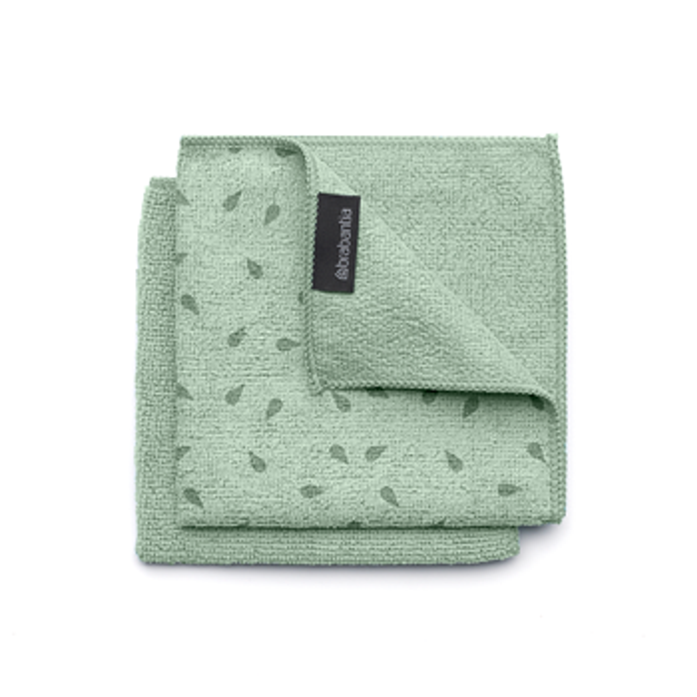 Chiffons de nettoyage en microfibre vert