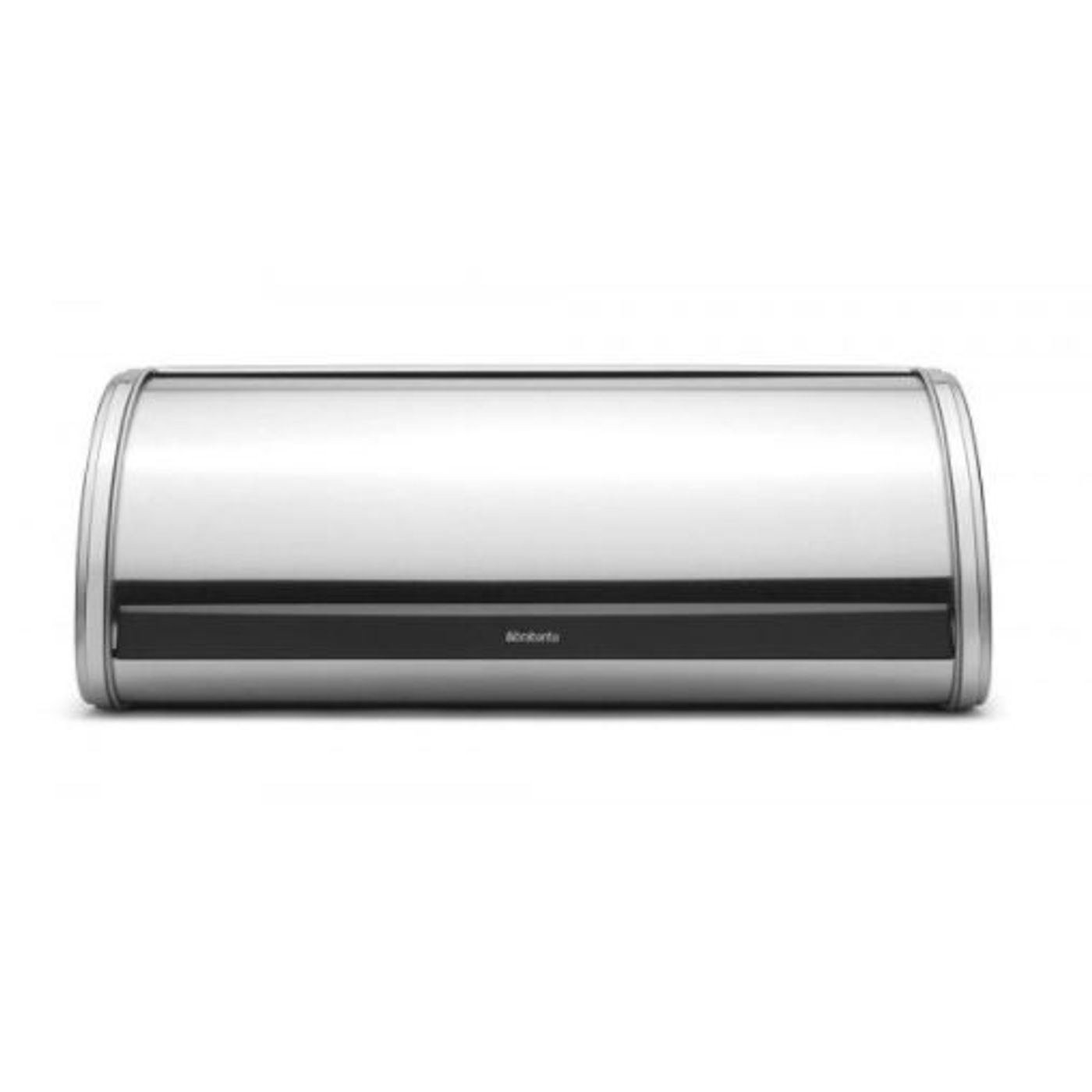 Boîte à Pain Brabantia Avec Couvercle Rabattable - Grand Modèle Pour 2 Pains - Design Plat, Aimant De Fermeture