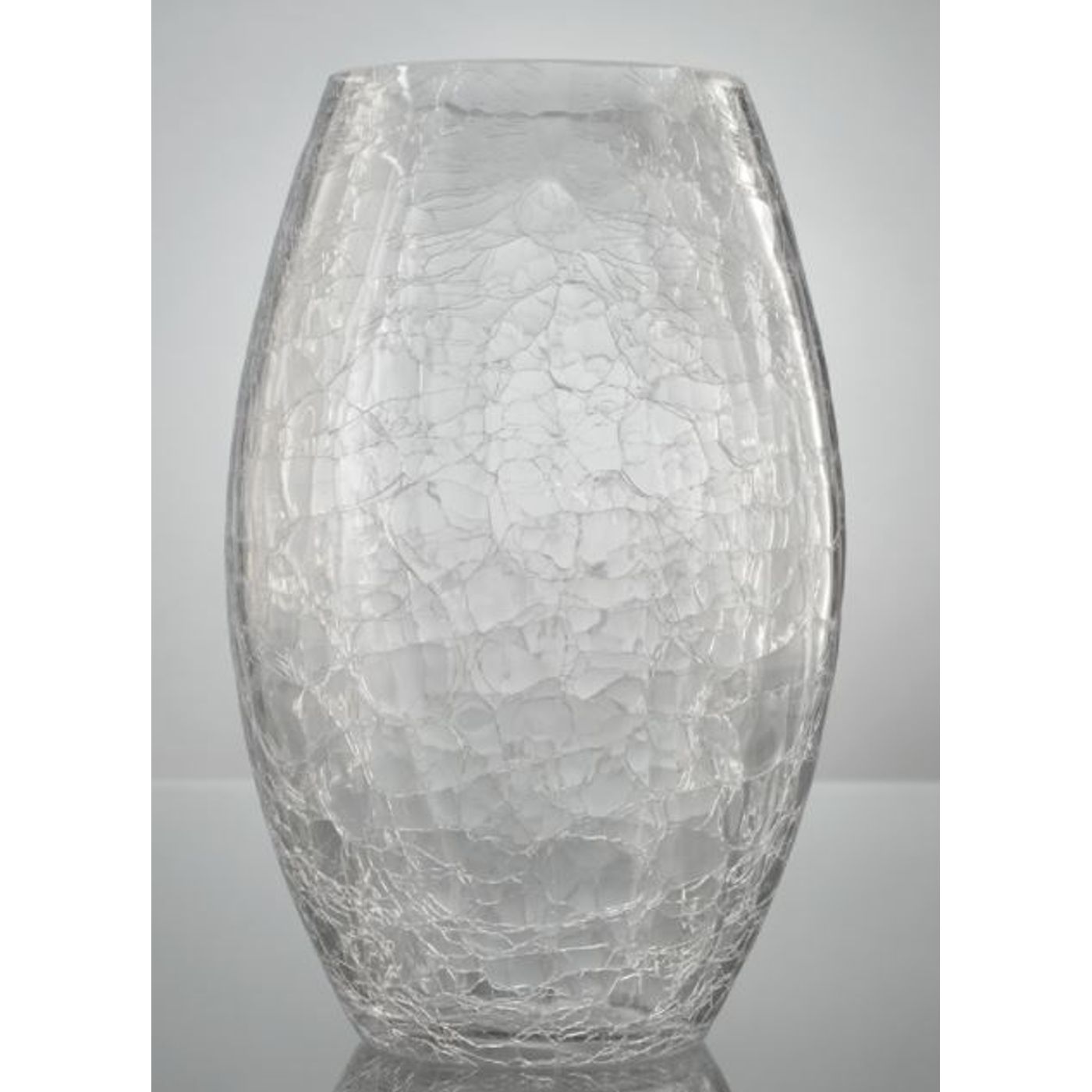 Vase craquelé H. 23 cm