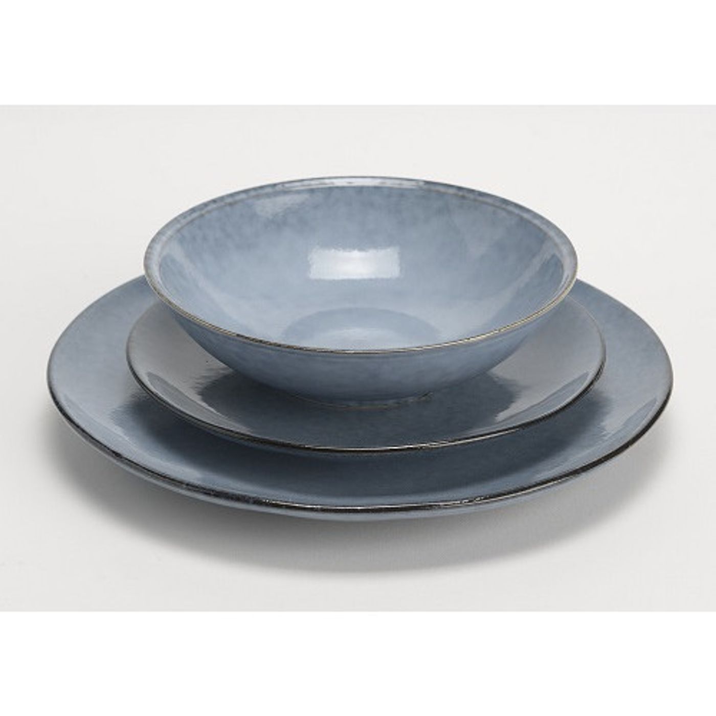 ASSIETTE CREUSE 18 cm Collection BRUME