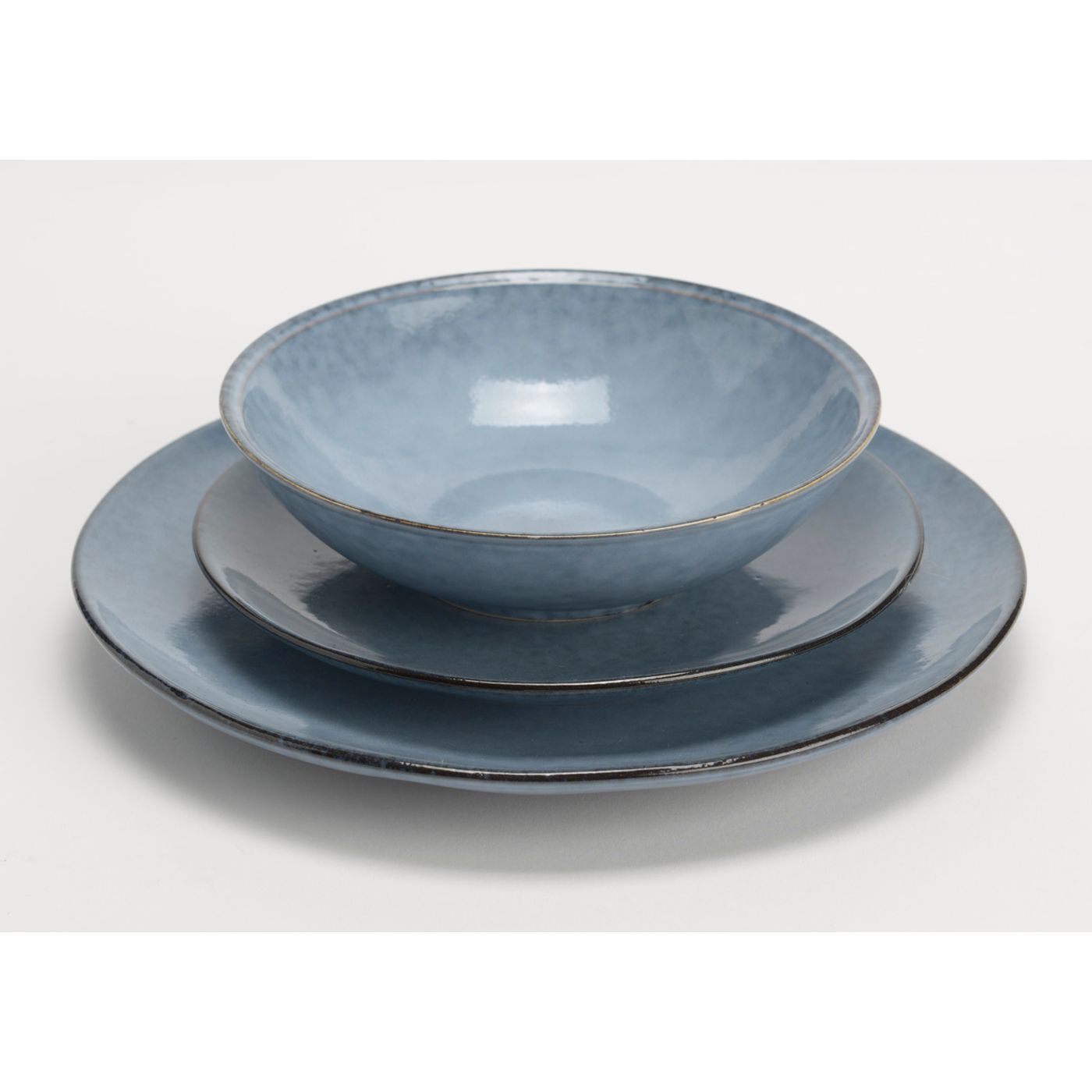 ASSIETTE CREUSE 18 cm Collection BRUME