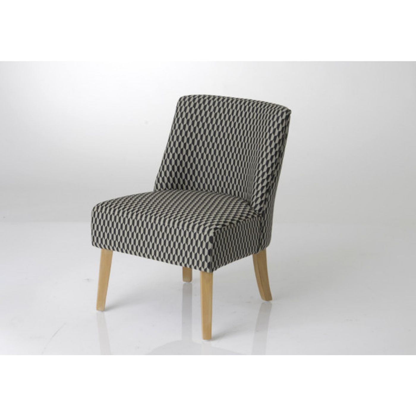 Fauteuil Otto noir
